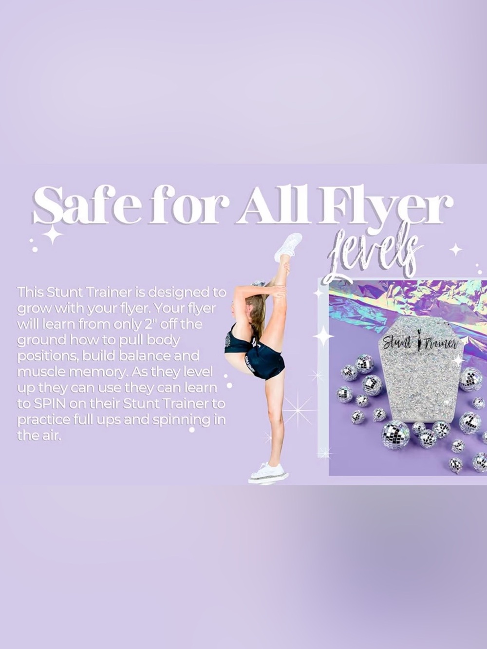 Cheer Stunt Trainer for Flyers